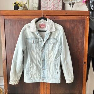 Brooklyn Clothing Co Sherpa lined Denim Jacket